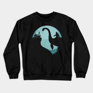 Bigfoot Loch Ness Monster Ufo Alien Crewneck Sweatshirt